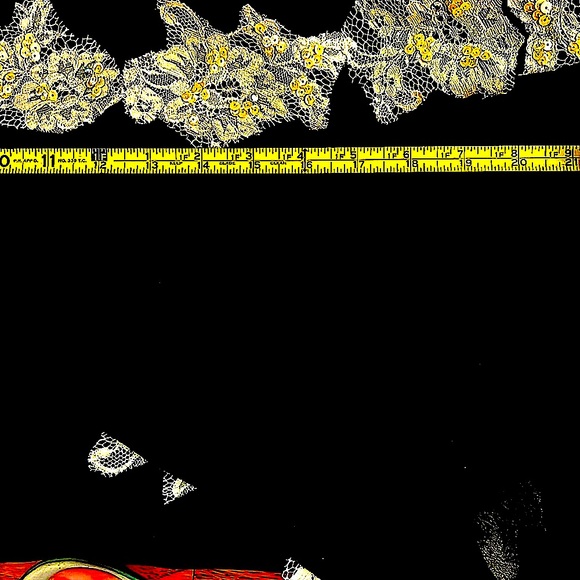 EUCAlbertoMakaliSEXYFLATTERING.Bustier &PANTSLACE&SEQUIN.S:12.Unique&Gorgeous - Picture 14 of 15